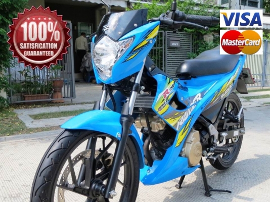 พันกว่าโล Suzuki Raider R150 รถสวย เดิมดี ไม่มีบิวด์  เพียง 45,900 บาท