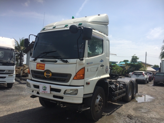 รถหัวลาก Hino 320 แรงม้า รุ่น FM2PKPA ปี 50 สภาพสวย พร้อมใช้งาน ทดลองขับได้ สนใจติดต่อเอ็ม ที เจริญย รถหัวลาก Hino 320 แรงม้า รุ่น FM2PKPA ปี 50 สภาพสวย พร้อมใช้งาน ทดลองขับได้ สนใจติดต่อเอ็ม ที เจริญย