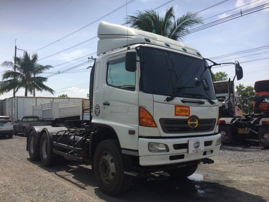 รถหัวลาก Hino 320 แรงม้า รุ่น FM2PKPA ปี 50 สภาพสวย พร้อมใช้งาน ทดลองขับได้ สนใจติดต่อเอ็ม ที เจริญย