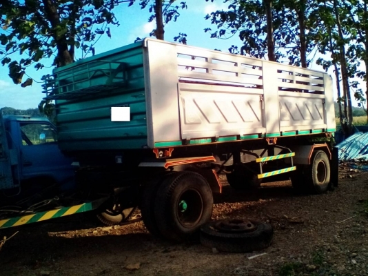 ลูกพ่วง 2 เพลา ดัมพ์ สามมิตรลอนเฉียง ปี49 ถูกๆ