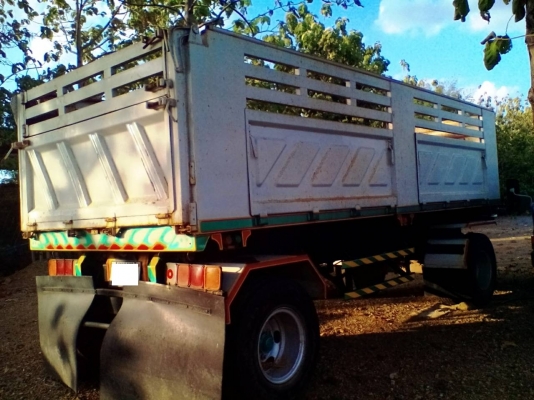 ลูกพ่วง 2 เพลา ดัมพ์ สามมิตรลอนเฉียง ปี49 ถูกๆ