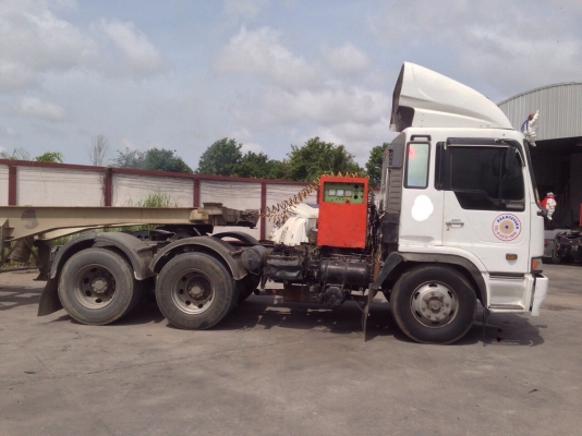 ขายรถบรรทุก10ล้อหัวลาก ฮีโน่โปรเซีย 335แรงปี55 พร้อมหางก้าง3เพลาสามมิตปี53