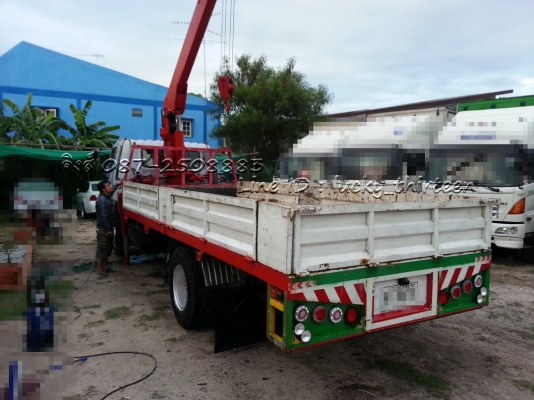 ขาย Hino FF1Jปี43 ติดเครนท้องวี TONADA 4.5ตัน 4 ปลอก