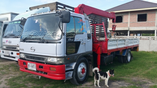 ขาย Hino FF1Jปี43 ติดเครนท้องวี TONADA 4.5ตัน 4 ปลอก