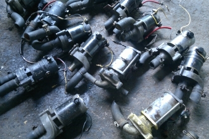 ปั๊มน้ำโม่ปูน DC 24 Volt ญีปุ่น สภาพสวย ๆ ครับ