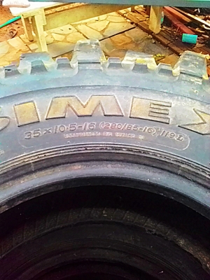 ยาง SIMEX 35 นิ้ว ขอบ16 ตามสภาพ 6,500 ยกไปเลยครับ ยาง SIMEX 35 นิ้ว ขอบ16 ตามสภาพ 6,500 ยกไปเลยครับ