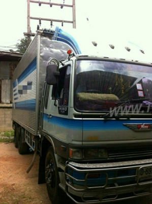 รถบรรทุก 10 ล้อ HINO ตู้บรรทุก รุ่น FL3HNKA  195 แรงม้า