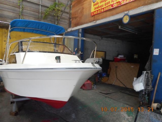 ขาย เรือ ตกปลา yamaha 17ฟุต