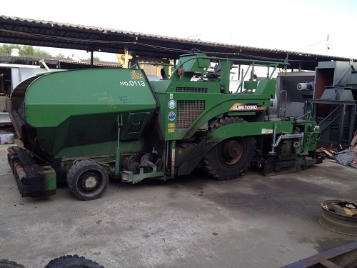 รถปูยาง Sumitomo HA60W-5 ปูได้ 6 เมตร รุ่นเตาใหญ่ สภาพเดิมๆ