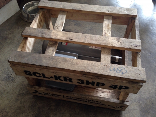 ขายมอเตอร์ mitsubishi 3HP. SCL-KR 220V ไฟบ้าน ของใหม่ในลัง ไม่เคยใช้งานครับ