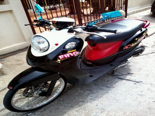 ขายYamaha Fino ปี54 เครื่องเดิมแต่งนิดหน่อย
