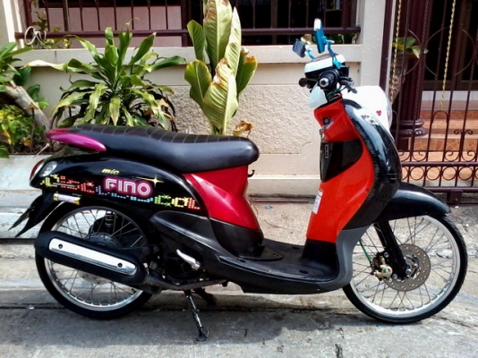 ขายYamaha Fino ปี54 เครื่องเดิมแต่งนิดหน่อย