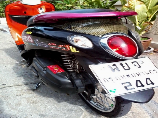 ขายYamaha Fino ปี54 เครื่องเดิมแต่งนิดหน่อย