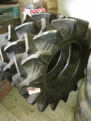 ขายยางใหม่รถไถนา ไฟร์สโตน 12.4-24 6PR