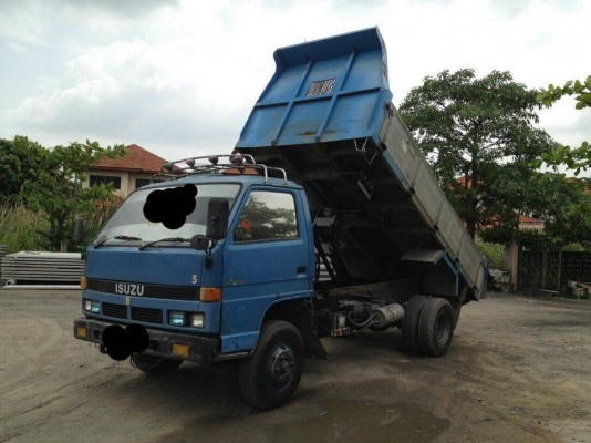 รถบรรทุก 6 ล้อดัมพ์ ISUZU NPR  125 แรงม้า ปีจดทะเบียน 2535