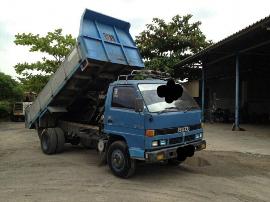 รถบรรทุก 6 ล้อดัมพ์ ISUZU NPR  125 แรงม้า ปีจดทะเบียน 2535
