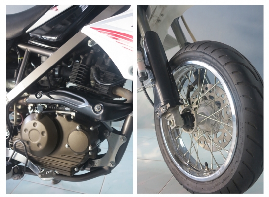 Kawasaki D-Tracker 150cc   (เจ้าของมือเดียว)