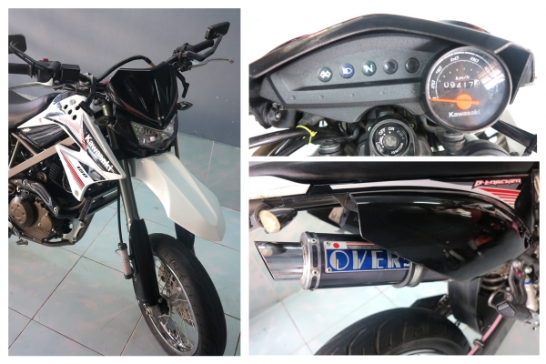 Kawasaki D-Tracker 150cc   (เจ้าของมือเดียว)