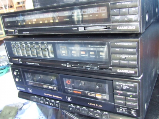 ขายเครื่องเล่นเทป พร้อมจูนเนอร์ ของซัมซุง ขายเครื่องเล่นเทป พร้อมจูนเนอร์ ของซัมซุง