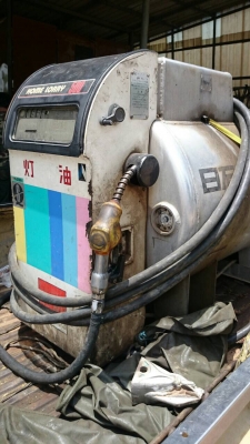 ถังน้ำมันดีเซลขนาด500ลิตรพร้อมหัวจ่ายใช้ไฟ12v