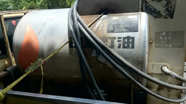 ถังน้ำมันดีเซลขนาด500ลิตรพร้อมหัวจ่ายใช้ไฟ12v