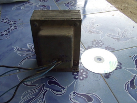 ขายหม้อแปลง ไฟเข้า 220 v ออก30v