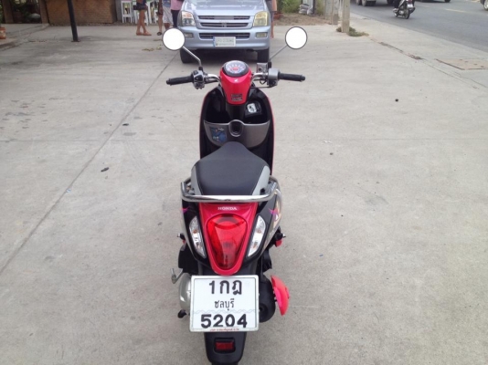 ฮอนด้า สกู๊ปปี้ไอ สีชมพู-ดำ ปี 57 ลายล่าสุด สภาพสวย เดิม ๆ