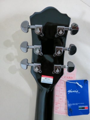 2,990.-กีต้าร์โปร่งเว้า Mantic รุ่น AG-370c สีดำเงา สวยมาก ของใหม่ มือหนึ่ง มี 3 สี