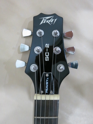 ลดพิเศษ-กีต้าร์ไฟฟ้าทรงเลสพอล ยี่ห้อ Peavey รุ่น SC-2 ของใหม่มือหนึ่ง สีโทแบ็คโค่เบิร์ส