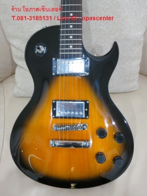 ลดพิเศษ-กีต้าร์ไฟฟ้าทรงเลสพอล ยี่ห้อ Peavey รุ่น SC-2 ของใหม่มือหนึ่ง สีโทแบ็คโค่เบิร์ส