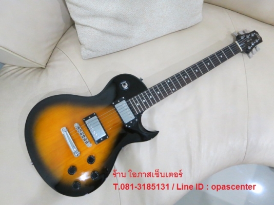 ลดพิเศษ-กีต้าร์ไฟฟ้าทรงเลสพอล ยี่ห้อ Peavey รุ่น SC-2 ของใหม่มือหนึ่ง สีโทแบ็คโค่เบิร์ส