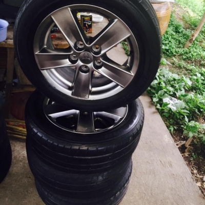 ขายแม็ก มิตซู EX ยางBRIDGESTONE ECOPIA