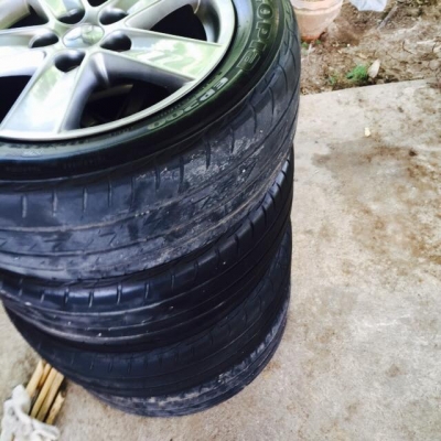 ขายแม็ก มิตซู EX ยางBRIDGESTONE ECOPIA