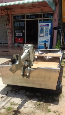 ขายครับ เรือสแตนเลส 11ฟุต