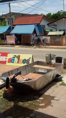 ขายครับ เรือสแตนเลส 11ฟุต