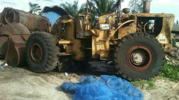 ขายรถตักล้อยาง CAT 950ราคา350,000