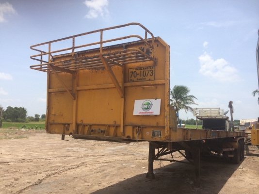 รถกึ่งพ่วง พื้นเรียบ สามมิตร สามเพลา  ปี 50  สภาพสวย พร้อมใช้งาน  สนใจติดต่อเอ็ม ที เจริญยนต์ สาขาปทุมธานี  โทร .081-4948363,081-7361541 ไอดีไลน์ 0814948363      ผู้ขายแจ้งม.79 พร้อมแจ้งย้ายให้ลูกค้า            ยิ