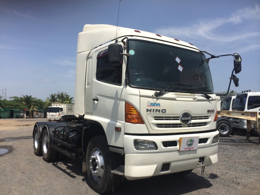 รถหัวลาก Hino รุ่น FM1AKLA 344 แรงม้า ปี 54 สภาพสวย พร้อมใช้งาน สนใจติดต่อเอ็ม ที เจริญยนต์ สาขาปทุม