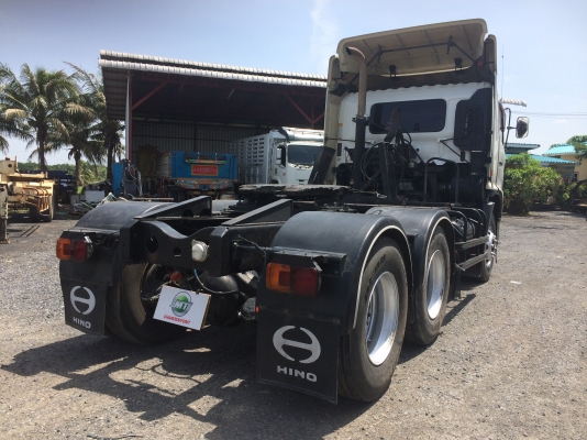 รถหัวลาก Hino รุ่น FM1AKLA 344 แรงม้า ปี 54 สภาพสวย พร้อมใช้งาน สนใจติดต่อเอ็ม ที เจริญยนต์ สาขาปทุม