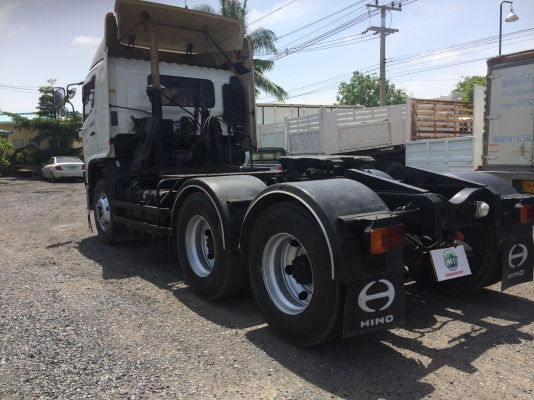 รถหัวลาก Hino รุ่น FM1AKLA 344 แรงม้า ปี 54 สภาพสวย พร้อมใช้งาน สนใจติดต่อเอ็ม ที เจริญยนต์ สาขาปทุม