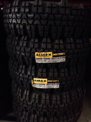 ขาย ยาง SIMEX Simex Jungle Trekker 2 ยางใหม่ ราคาเส้นละ 4300 เท่านั้น