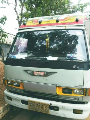 ขายรถ HINO 117 พร้อมตู้แห้งสภาพใช้งานทุกวัน 390000