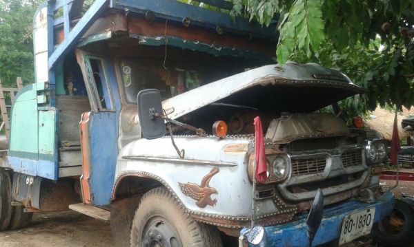 รถบรรทุก หัวยาวหางปลา เครื่อง 6BB ช่วงล่าง นิสสันยกแท่นเพลาเดียว เครื่องดีเอกสารครบ