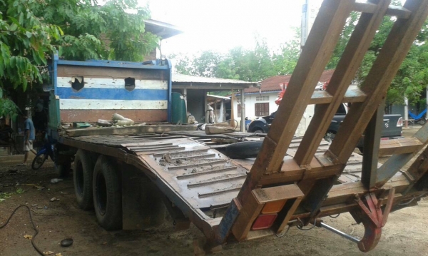 รถบรรทุก หัวยาวหางปลา เครื่อง 6BB ช่วงล่าง นิสสันยกแท่นเพลาเดียว เครื่องดีเอกสารครบ