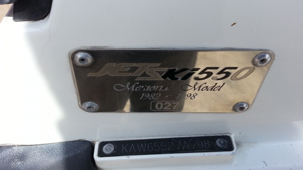 ขาย เจ็ตสกี ยืน kawasaki 550 เครื่องหรีด สภาพสวย เก่าญี่ปุ่น