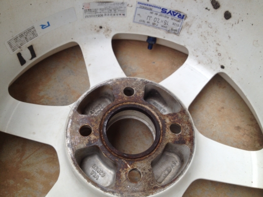 ขายล้อ VOLK TE37 แท้ ขอบ 15 กว้าง 7 นิ้ว 4 รู 100 ออฟ+35