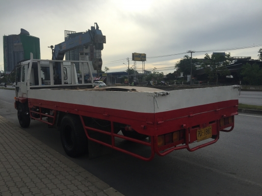 รถบรรทุก6ล้อติดเครนtanado 3.6ตัน เบรคทิฟๆรถปี2005