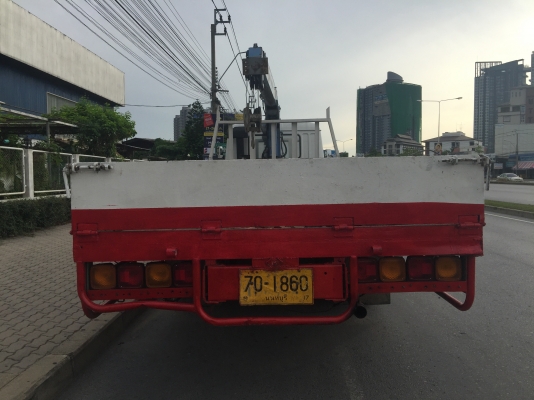 รถบรรทุก6ล้อติดเครนtanado 3.6ตัน เบรคทิฟๆรถปี2005