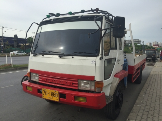 รถบรรทุก6ล้อติดเครนtanado 3.6ตัน เบรคทิฟๆรถปี2005