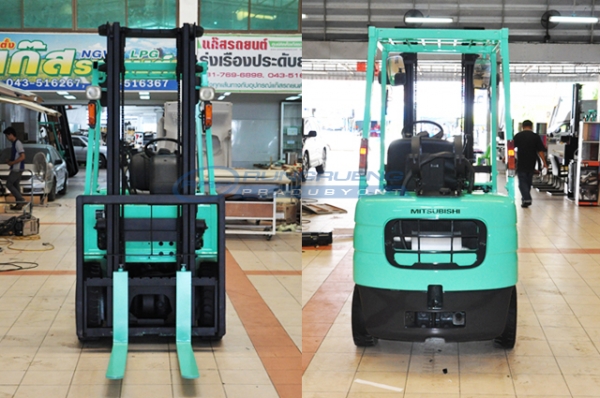 ขายรถโฟล์คลิฟท์มือสอง MITSUBISHI รุ่น FG15  ราคา 160,000 บาท นำเข้าจากประเทศญี่ปุ่น 100\% ไม่เคยใช้งานในประเทศไทย